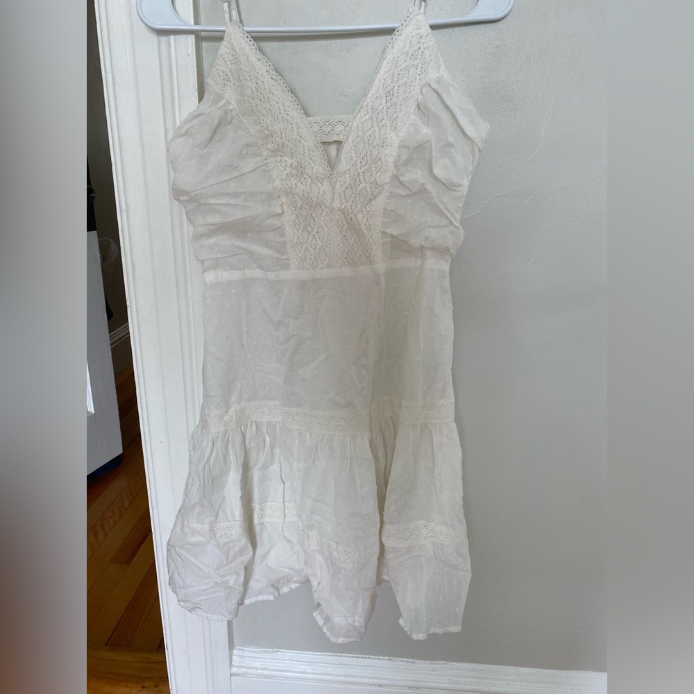 White summer dress